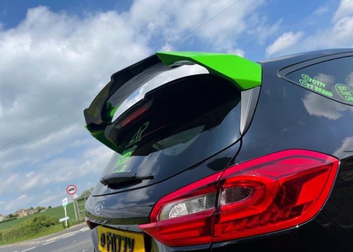 Ford Fiesta Mk8 ST and ST-Line Delta S-RR Spoiler 3