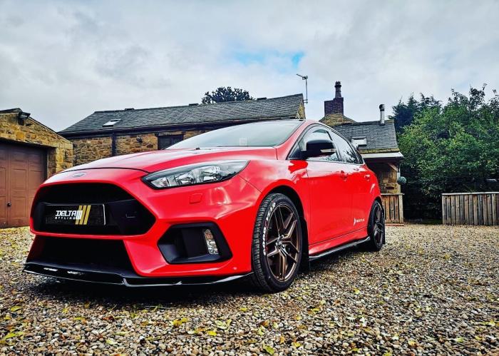 Ford Focus Mk3 RS Delta S-RR Front Splitter 3