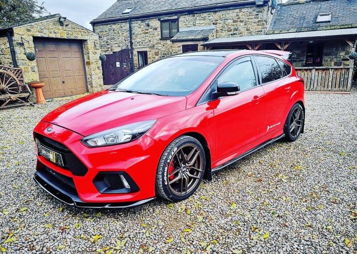Ford Focus Mk3 RS Delta S-RR Front Splitter 5