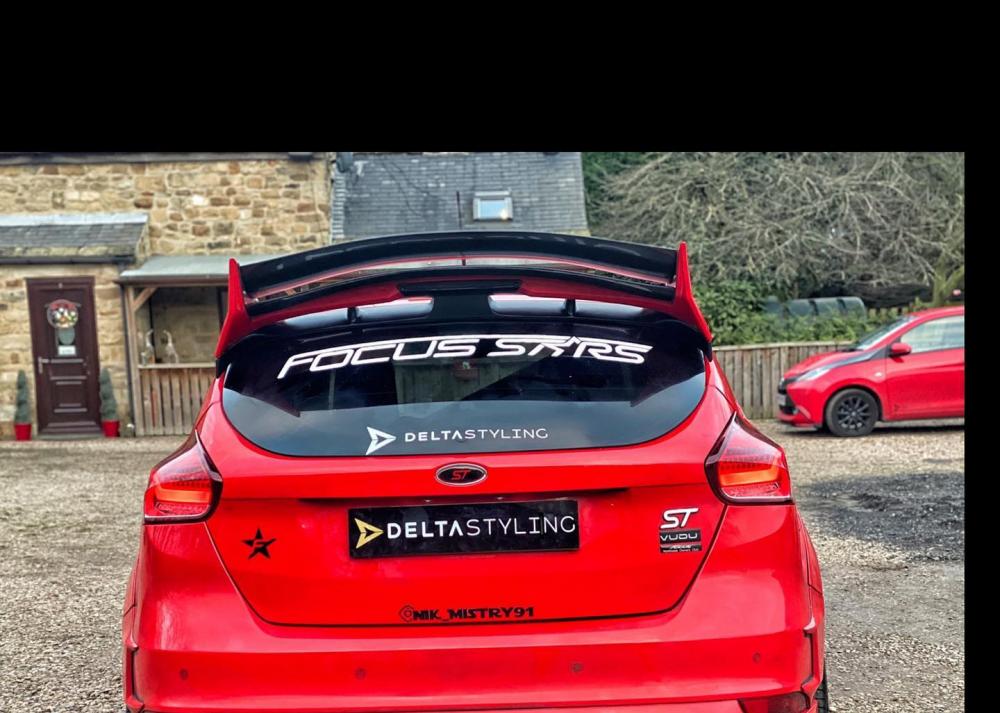 Ford Focus Mk3/3.5 Delta S Spoiler and Delta S-R Spoiler Riser
