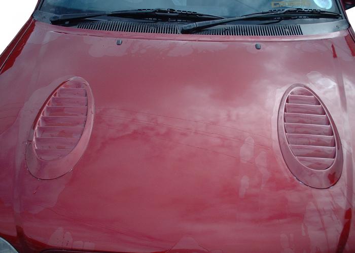 Ford Escort Cosworth Bonnet Vents - Fully Funtional 4